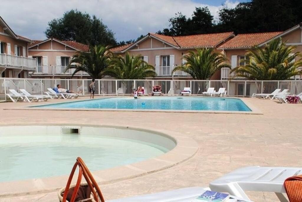 アングレットT3 En Duplex Avec Grande Piscineアパートメント エクステリア 写真